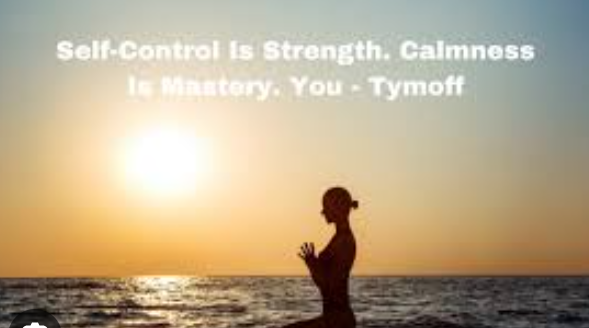 Self-Control Is Strength. Calmness Is Mastery. You - Tymoff