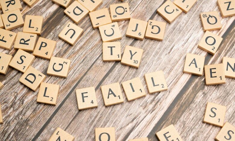 why do i keep failing